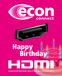 20 years of HDMI Standard