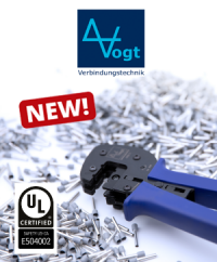 New to our range: Wire end sleeves with UL certificate from Vogt