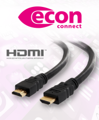 Professional quality: The HDMI cable series from econ connect