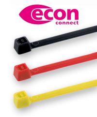 Now available from stock: The new cable tie series from econ connect