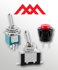 Compact and versatile: Miyama toggle switches and pushbuttons