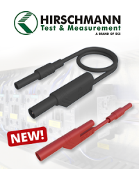 Range expansion: Safety test leads from Hirschmann Test & Measurement