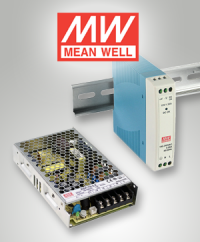 Power for DIN rail and enclosure: The MDR and RSP series from Mean Well