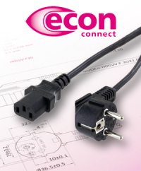 Under voltage: The power cables from econ connect