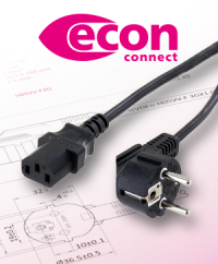 Under voltage: The power cables from econ connect