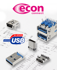 As universal as your application: The USB connector series from econ connect