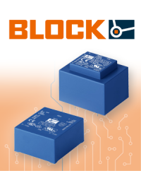 For high electrical requirements: The transformers from BLOCK