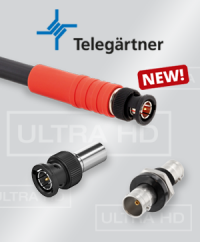 Ultra-sharp signals: The UHD 75 Ohm connectors from Telegärtner