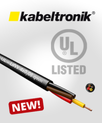 New in the range: UL-LifYY miniature control cables