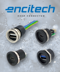 Keep it tight: USB panel-mount sockets from encitech